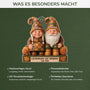 7017OGE4 3d druck effekt gemeinsam alt werden acryl weihnachtsschmuck personalisiert paar gnom braun 7017O3P5G