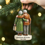 7026OGE2 3d druck effekt gemeinsam alt werden seit acryl weihnachtsschmuck personalisiert paar liebe im alter 7026O3T5G