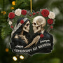 7027OGE1 3d druck effekt gemeinsam alt werden seit acryl weihnachtsschmuck personalisiert paare skelett 7027O3L5G_1