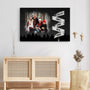 7050CGE3 namensschilder mit foto personalisierte leinwand familie_ 7050C8TAI