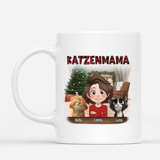 7056MGE1 katzenmama katzenpapa weihnachtstasse personalisiert_ katze 7056MKZ5D