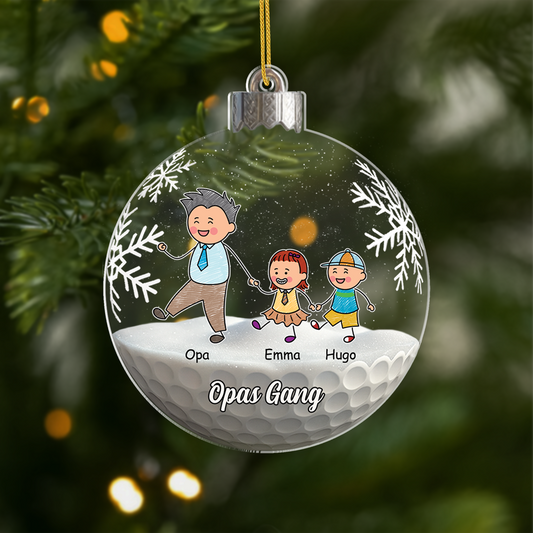 7059OGE1 3d druck effekt opas gang acryl weihnachtsschmuck personalisiert opa oma 7059O8T5B