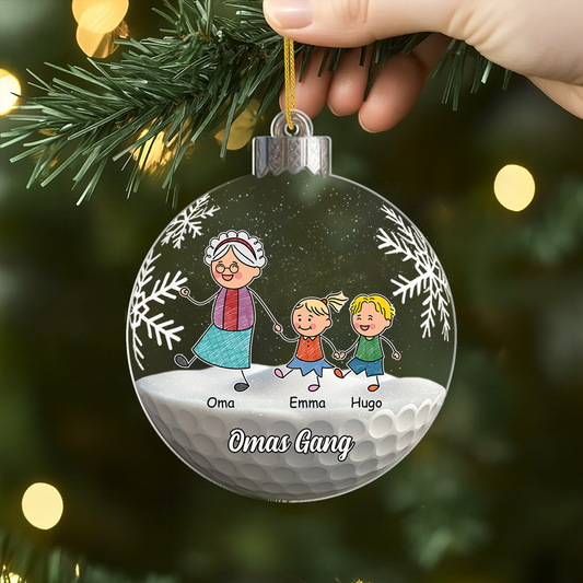 7059OGE2 3d druck effekt opas gang acryl weihnachtsschmuck personalisiert opa oma 7059O8T5B