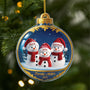 7062OGE1 3d druck effekt familie schneemann acryl weihnachtsschmuck personalisiert 7062O3TMI