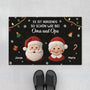 7099DGE1 3d druck effekt es ist nirgends so schon wie bei oma und opa personalisierte fussmatte weihnachten 7099D3LZI_1
