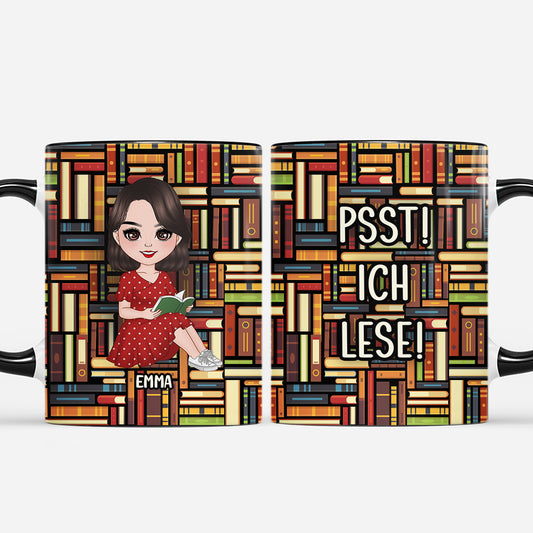 7166MGE1 psst ich lese personalisierte tasse fur leseratten frauen 7166M8TZA