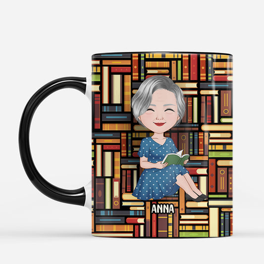 7166MGE2 psst ich lese personalisierte tasse fur leseratten frauen 7166M8TZA