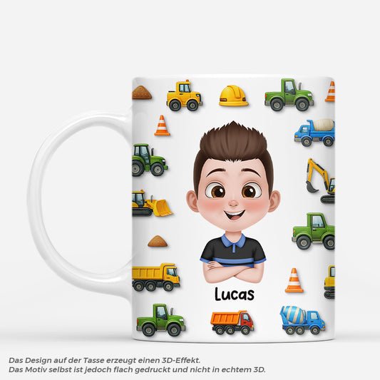 7178MGE1 3d druck effekt lkws personalisierte tasse kinder 7178M8TZK