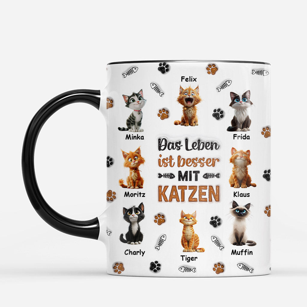 7197MGE2 3d druck effekt das leben ist besser mit hunden personalisierte tasse hund_ 7197M6YWC_dc439b4b c631 4d86 bd44 0dab196db924