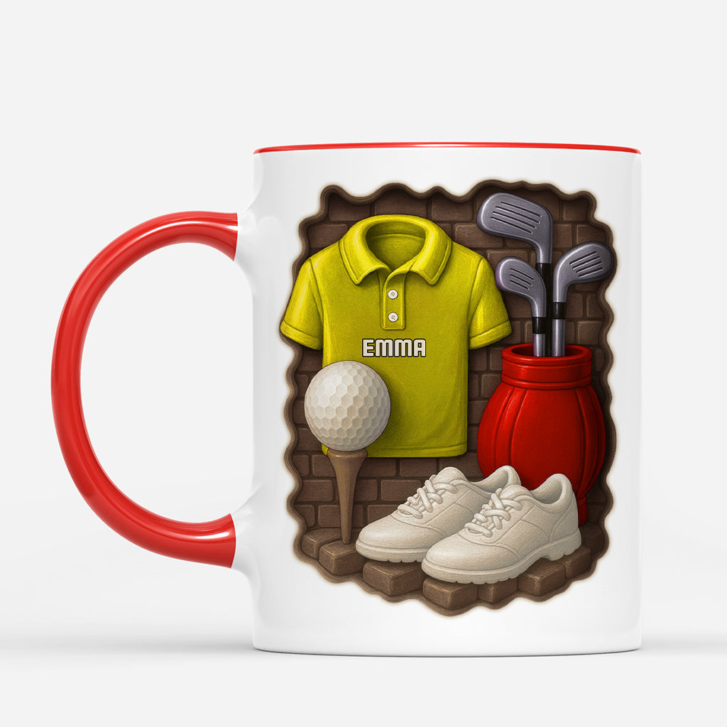 7226MGE2 3d druck effekt golf personalisierte tasse fur frauen manner 7226MTHNB