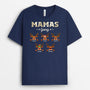 7263AGE2 papas gang rentier weltkarte papa mama t shirt personalisiert weihnachten 7263A3Z5B