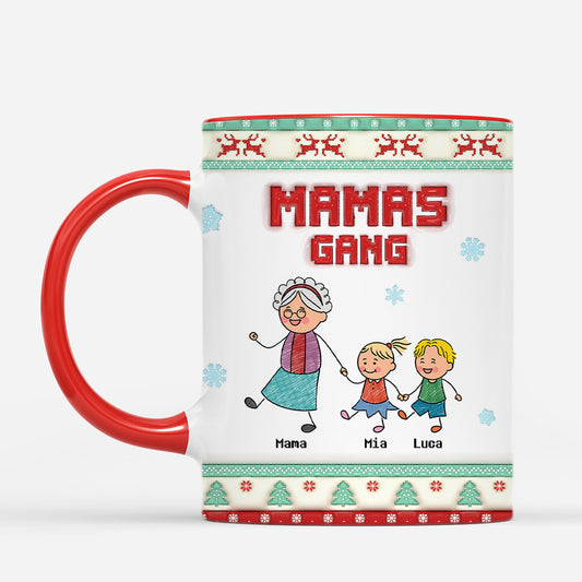 7306MGE2 omas gang personalisierte weihnachtstasse_ opa oma 7306M6PAB