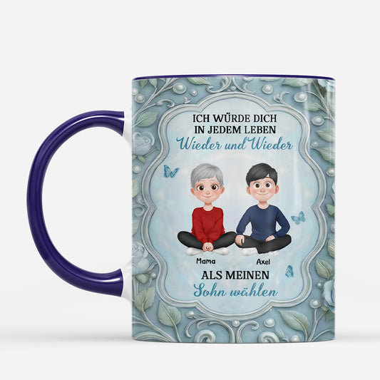 7339MGE2 3d druck effekt ich wurde dich in jedem leben aufs neue als mein kind wahlen personalisierte tasse sohn tochter 7339M8QAA