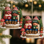 7341OGE2 3d druck effekt gemeinsam alt werden seit personalisierte 1 schicht holz ornamente weihnachten paar wolle 7341O3L5G