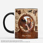 7442MGE1 3d druck effekt pferd und mensch personalisierte tasse mit foto_ 7442M3LZU