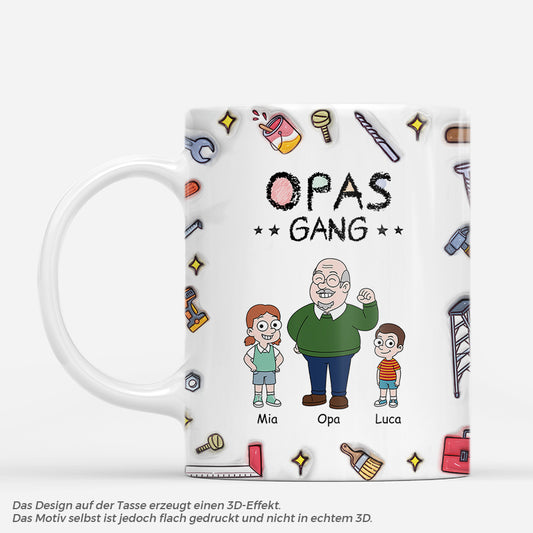 7498MGE1 3d druck effekt papas gang mama papa tasse personalisieren werkzeug 7498MTT5A
