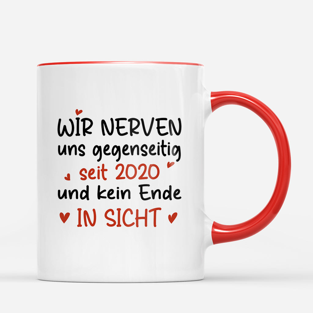 7612MGE3 wir nerven uns gegenseitig seit paar tassen personalisiert 7612MSP5G