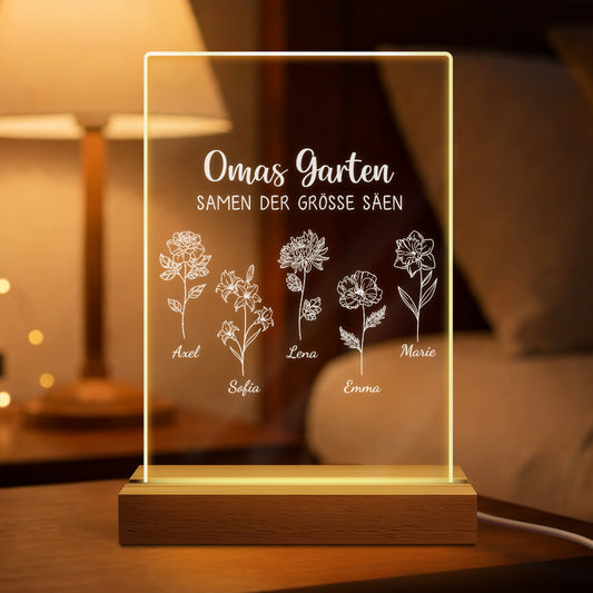 7641LGE1 omas garten samen der grosse saen personalisiertes geschenk  nachtlicht_ omamama 7641ltqca