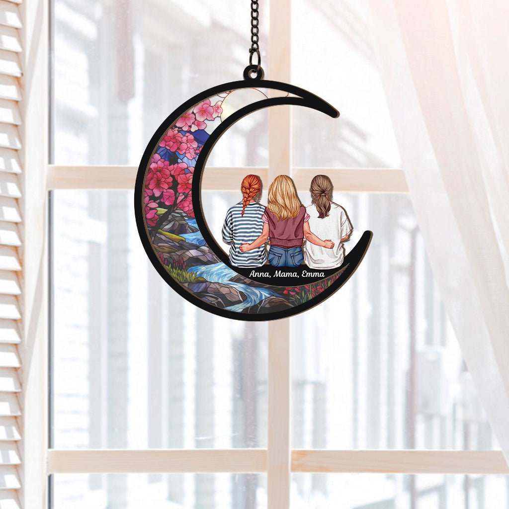 7673UGE2 mama  tochter personalisiertes geschenk  acryl sonnenfanger omamama 7673u8pca