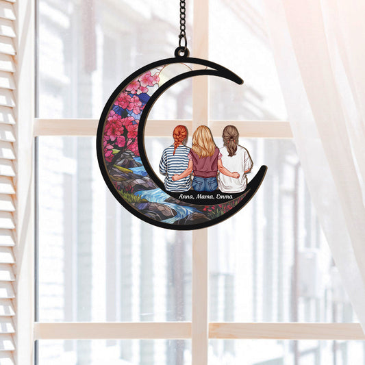 7673UGE2 mama  tochter personalisiertes geschenk  acryl sonnenfanger omamama 7673u8pca