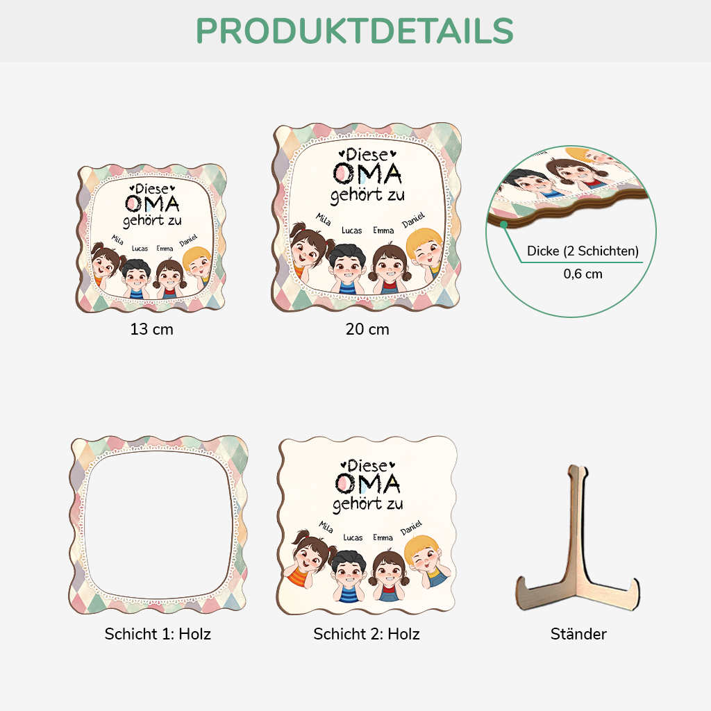 7717QGE3 dieser opa gehort zu personalisiertes geschenk  holzaufsteller omaopa 7717qskab