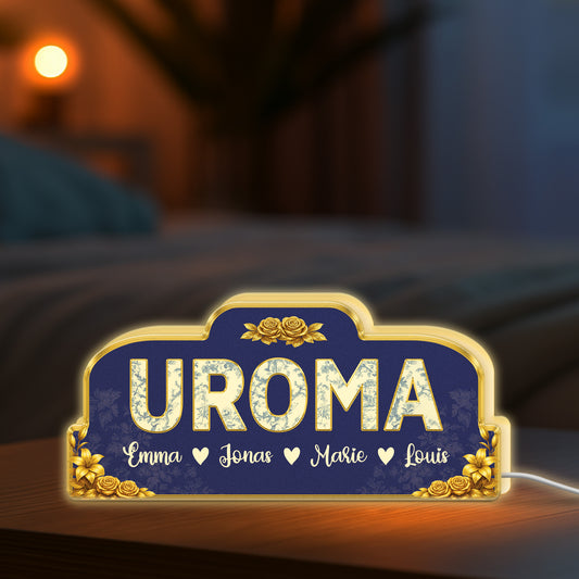 7757LGE1 uroma  enkel personalisierte lightbox uromauropa 7757ltlna
