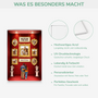 7801RGE4 3d druck effekt museum von uns rechteck acryl aufsteller personalisiert paar foto 7801rsrwg