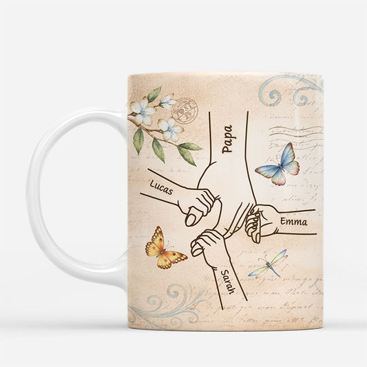 7812MGE1 hand in hand brief personalisiertes geschenk  mama  papa tasse 7812m3vwa_2