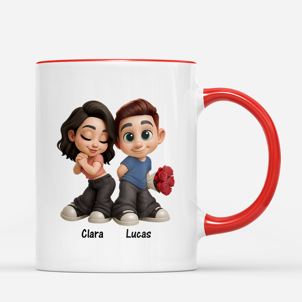 7818MGE3 valentinstag ist mir egal ich liebe dich jeden tag personalisierte paar geschenke  romantische tassen 7818m6f5g