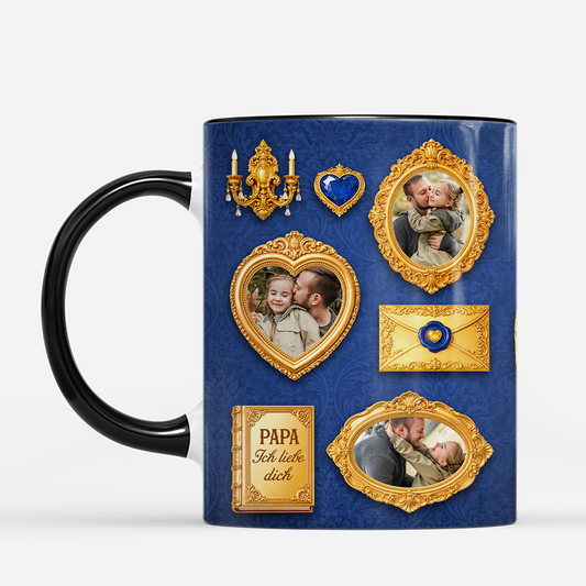 7832MGE2 retro erinnerungscollage personalisierte geschenke foto  mama  papa tasse 7832mthza