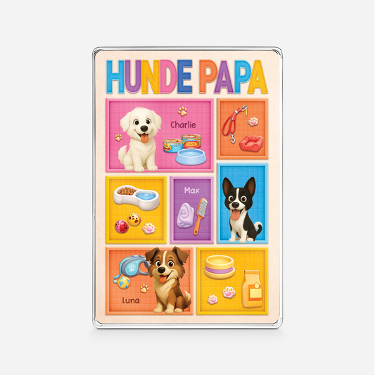 7835RGE1 hundezubehor personalisierte hunde geschenke  rechteck acrylplakette 7835r6xmc