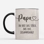 7873MGE2 3d druck effekt du bist das stuck das uns zusammenhalt personalisiertes geschenk  mama  papa tasse 7873mtfza