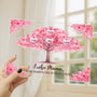 7889RGE3 ich habe dich sehr lieb personalisiertes geschenk  acryl aufsteller mit stander mamapapa 7889rtpca