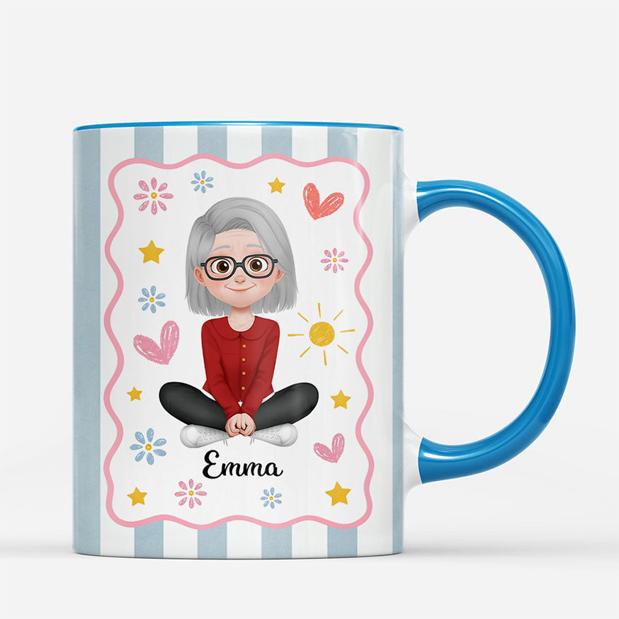 7950MGE1 diese tasse ist fur die beste mama personalisiertes geschenk  omamama tasse streifen 7950mcvca_1