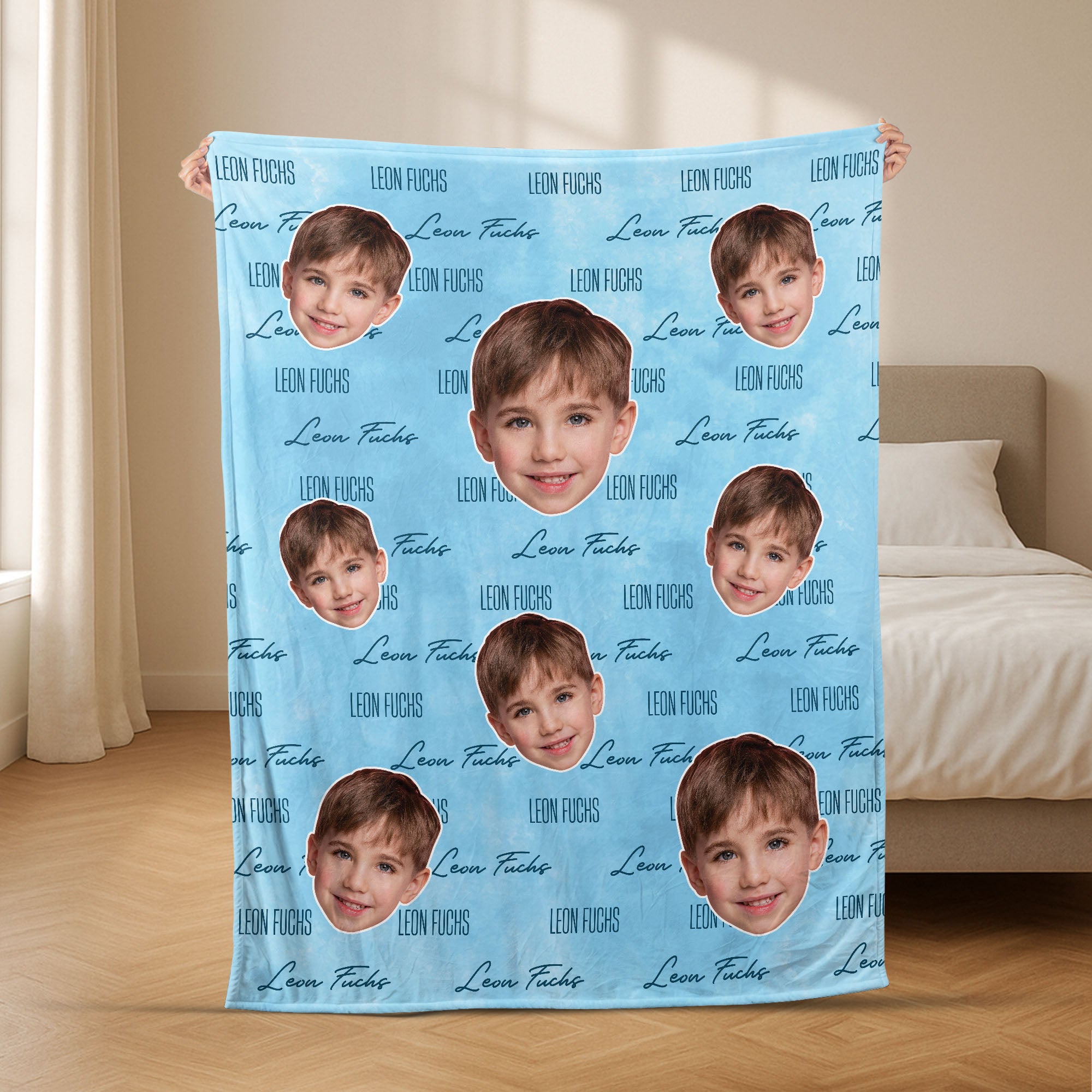 8003BGE1 name  gesicht personalisierte geschenke kinder_  kuscheldecke 8003bav5k_2