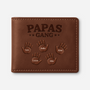 8127JGE1 3d druck effekt papas gang personalisierte geschenke herren  portemonnaie papaopa 8127j6kab