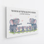 8168CGE1 mamas  papas kleine herde ein russel voller liebe personalisierte geschenke familie_  leinwand 8168cnvmi_2