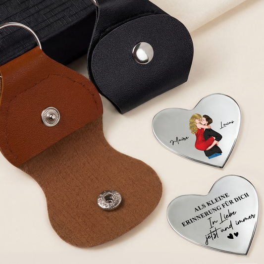 8259AGE2 ich liebe dich mehr als alles andere personalisierte paar geschenke  herz pocket hug schlusselanhanger 8259aj8fng