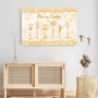 8319CGE3 3d druck effekt omas garten personalisiertes geschenk garten  leinwand fur oma mama 8319ccyaa