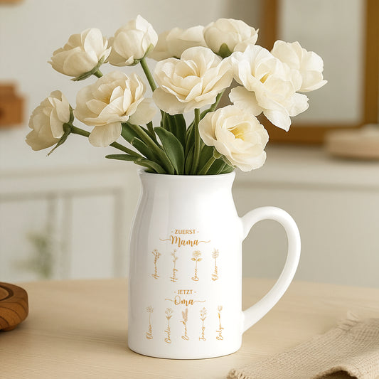8324OGE2 erst mama jetzt oma gold personalisiertes geschenk  vase aus keramik 8324oty5a_490cb62b f9d1 4744 b1a4 7e75c94e8deb