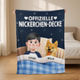 8351BGE2 3d druck effekt offizielle nickerchen decke personalisierte hunde geschenke  kuscheldecke 8351bchmc
