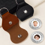 8355AGE2 entscheidungsmunze wirf mich zum entscheiden personalisierte geschenke foto  pocket hug schlusselanhanger papa mama 8355ajspag