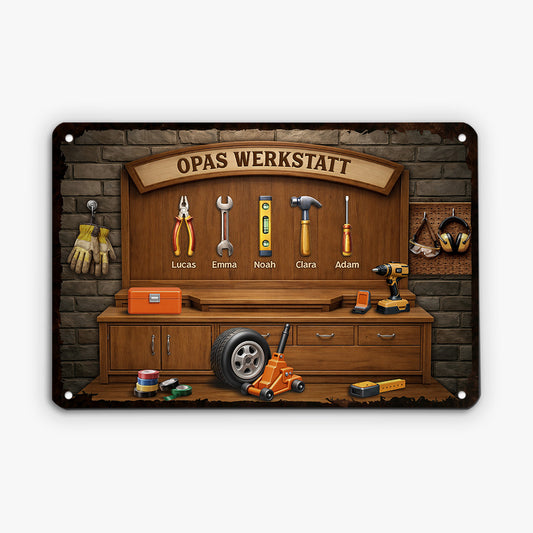 8384EGE2 papas werkstatt mauersteine personalisiertes geschenk  werkstatt schild opa papa 8384esxmb_7edca664 0d8e 45c4 b157 8b22fcadcf04