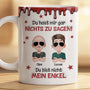 8415MGE2 3d druck effekt du hast mir gar nichts zu sagen personalisiertes geschenk  opa papa tasse 8415mnlab