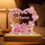8422LGE1 3d druck effekt mama grosses herz blumen personalisiertes geschenk  nachtlicht_ mama oma 8422lcvwa