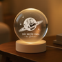 8459LGE2 beste mama im universum personalisierte geschenke foto  kristallkugel mama oma 8459lnhwa