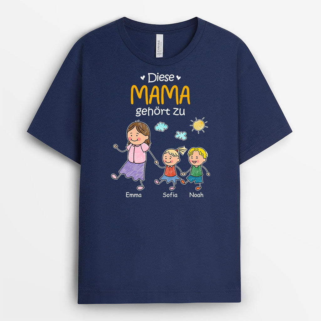 8489AGE2 dieser opa gehort zu personalisiertes geschenk  t shirt opa oma papa mama buntstifte 8489a8d5b_59044a70 2399 4b9a a5c6 33b348437054