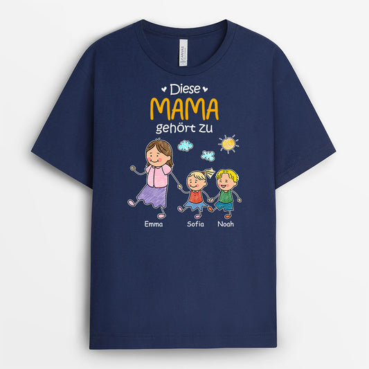 8489AGE2 dieser opa gehort zu personalisiertes geschenk  t shirt opa oma papa mama buntstifte 8489a8d5b_59044a70 2399 4b9a a5c6 33b348437054