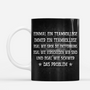 8492MGE2 3d druck effekt einmal bruder immer bruder personalisiertes geschenk  beste freunde tasse 8492m3eme