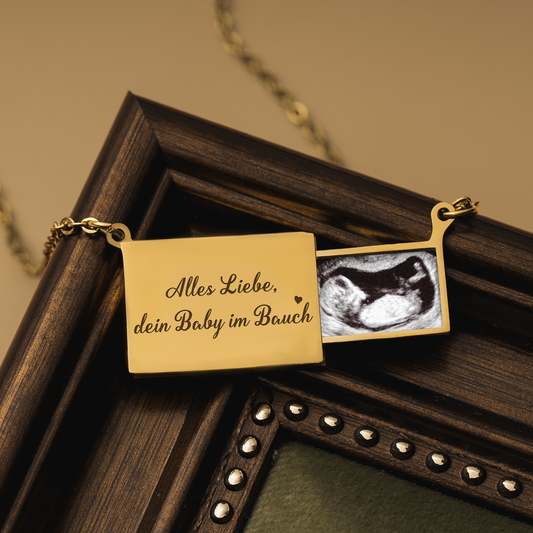 8527JGE2 alles liebe von deinen babys im bauch personalisierte geschenke foto  geburtskette baby 8527jch5a